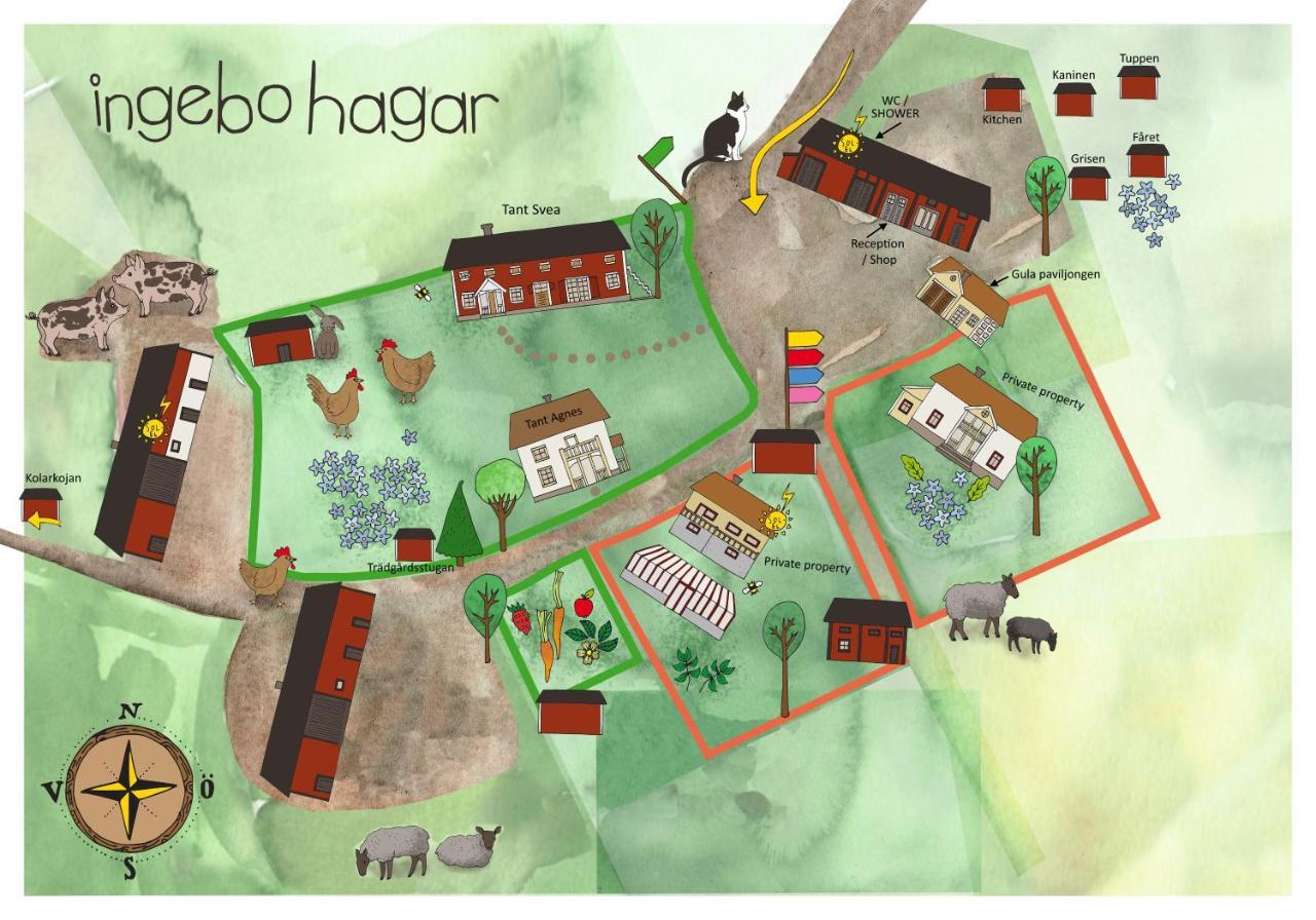 Ingebo Hagar Bondgardsboende Vimmerby Eksteriør bilde